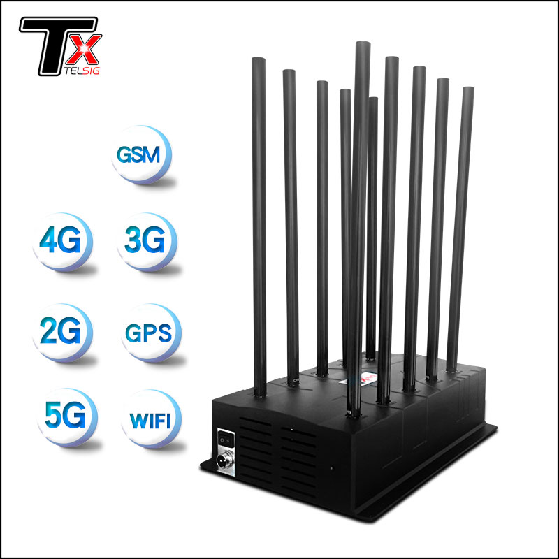 4G 5G စွမ်းအားမြင့်ဖုန်း signal Jammer