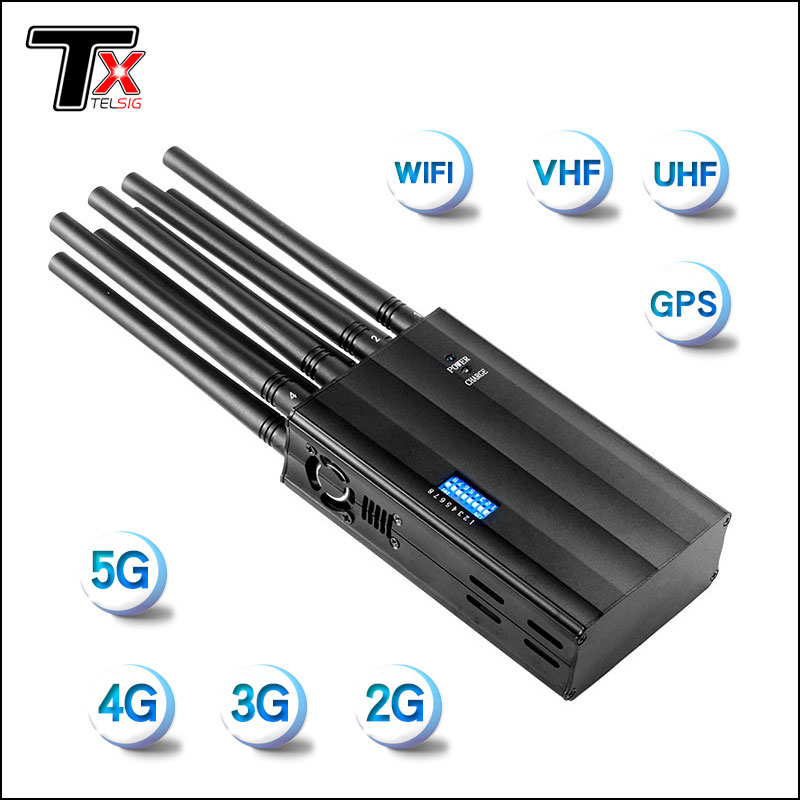 WiFi 2.4G Portable Phone Signal Jammer